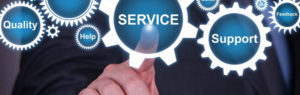 We offer service, support, and quality!